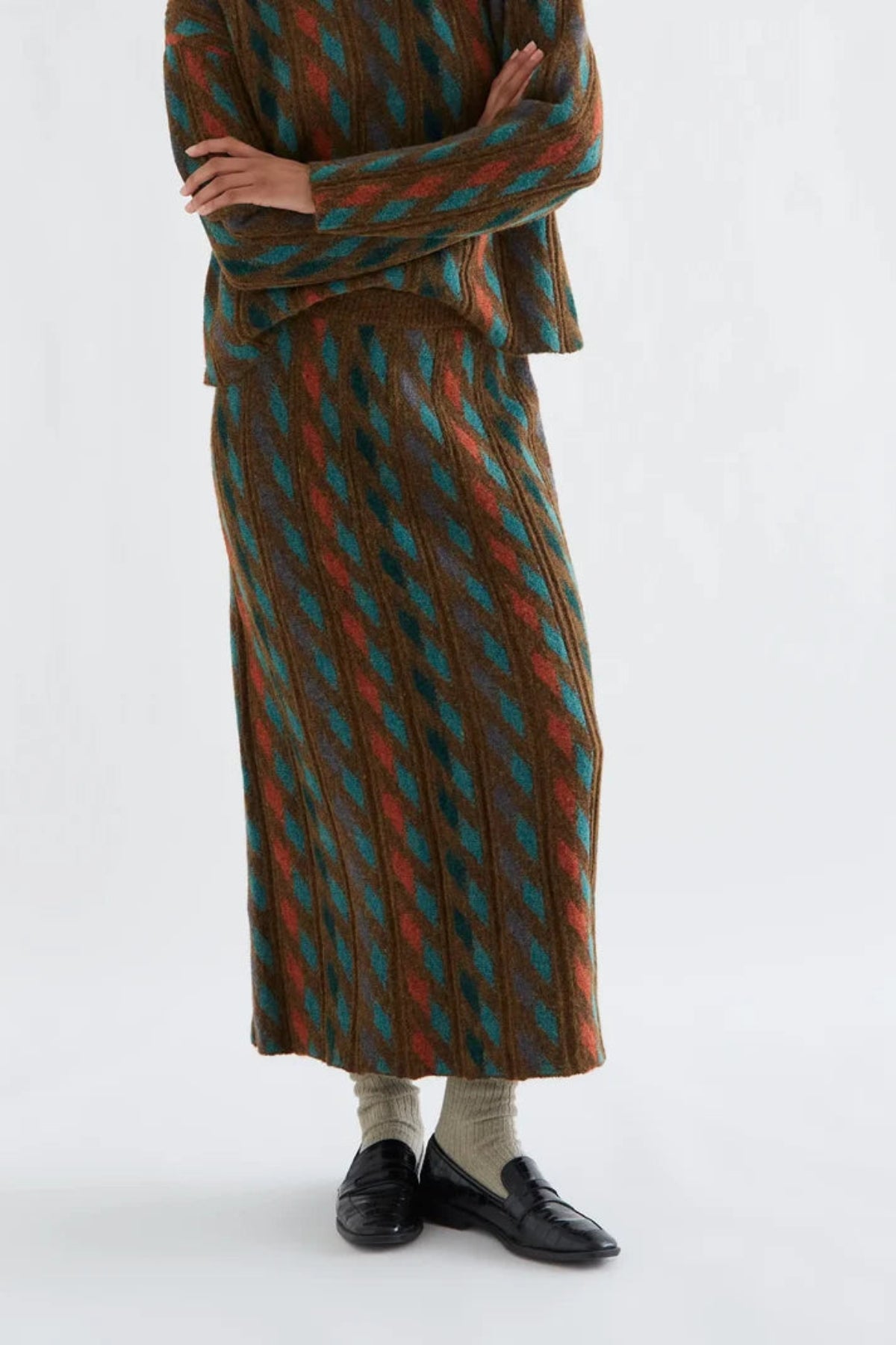 Multi Knit Skirt