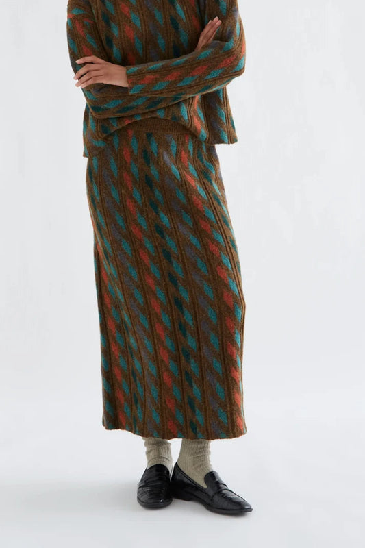 Multi Knit Skirt