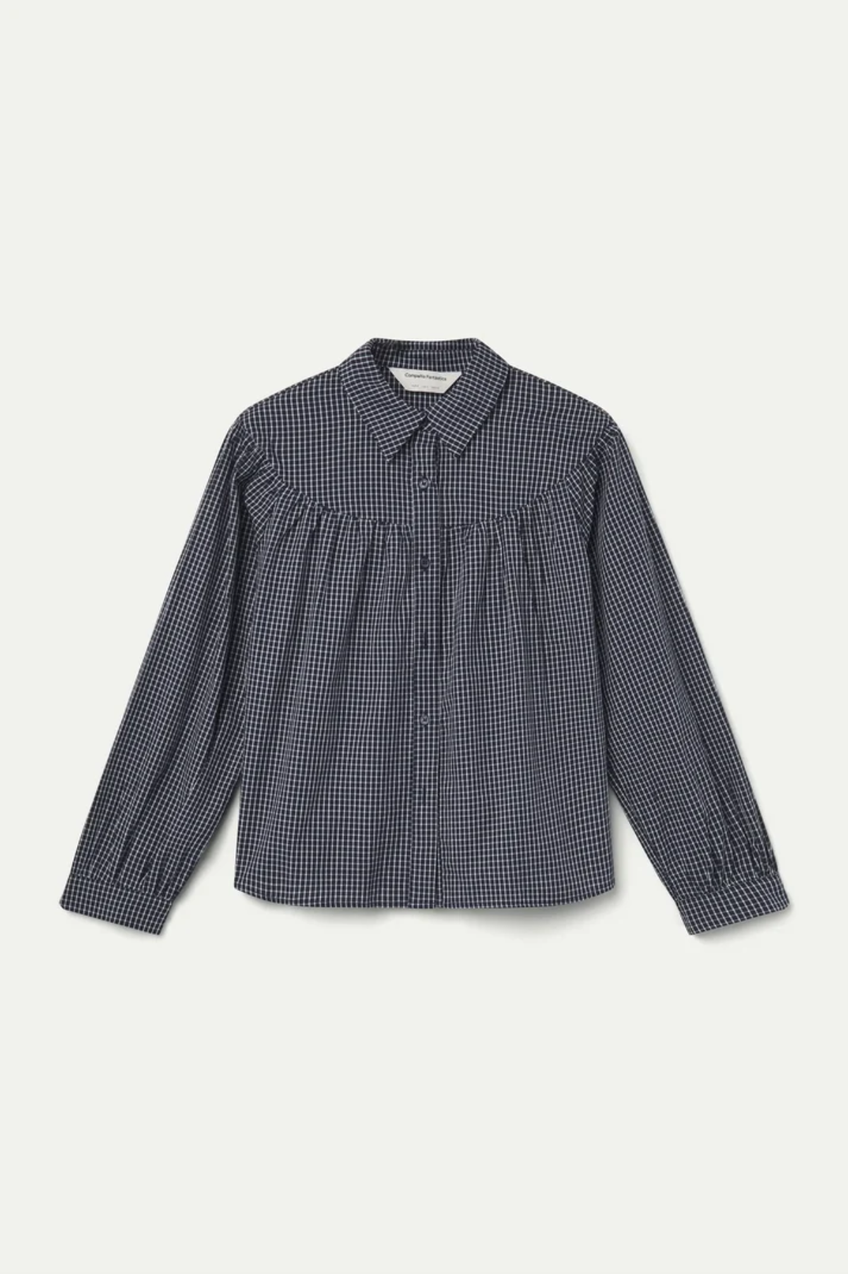 Navy Check Shirt