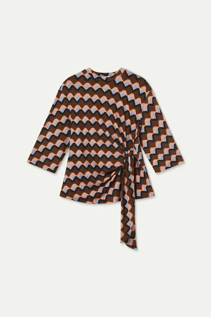 Geometric Blouse