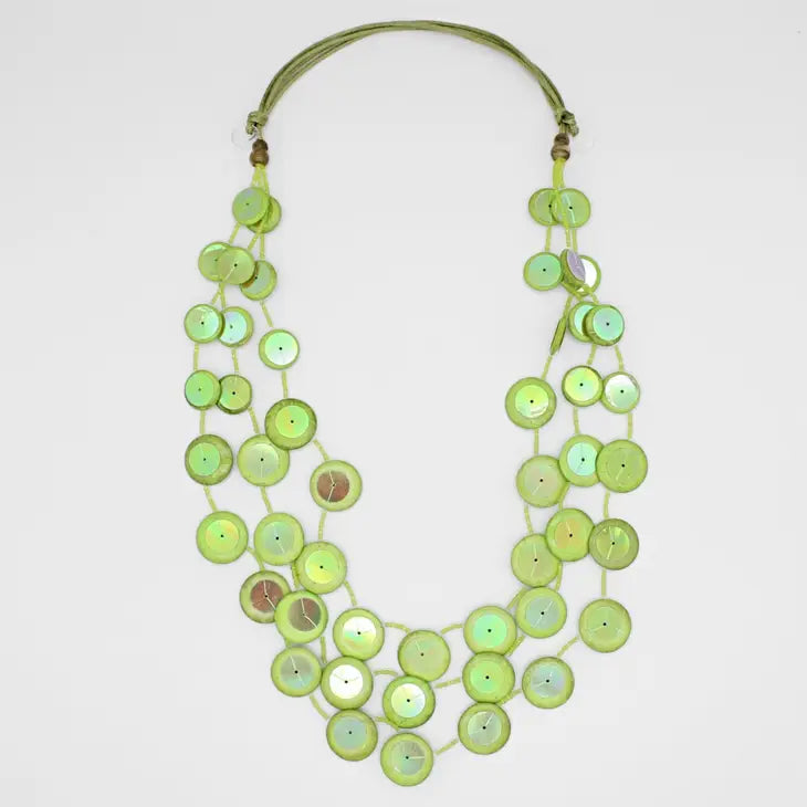 Arabella Necklaces | Lime