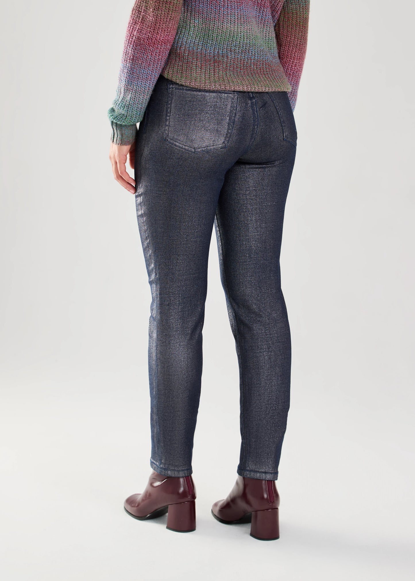 Suzanne Pencil Jean | Silver