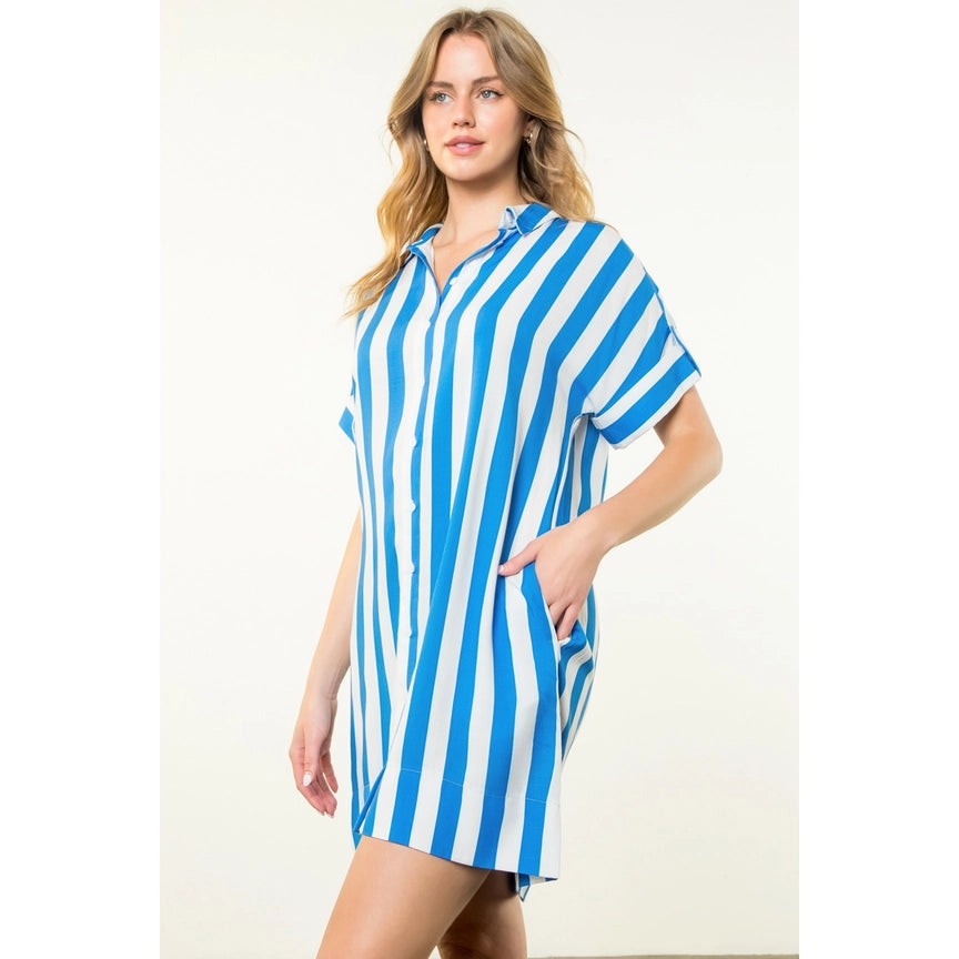 Blue Stripe Dress