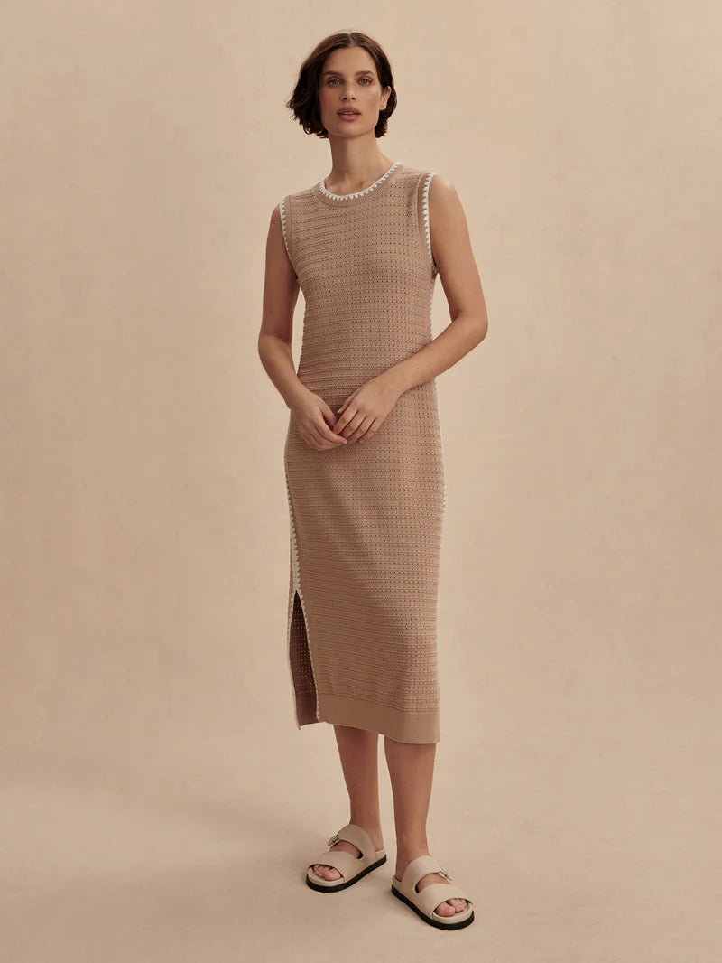 Dwight Tank Dress | Lt Taupe