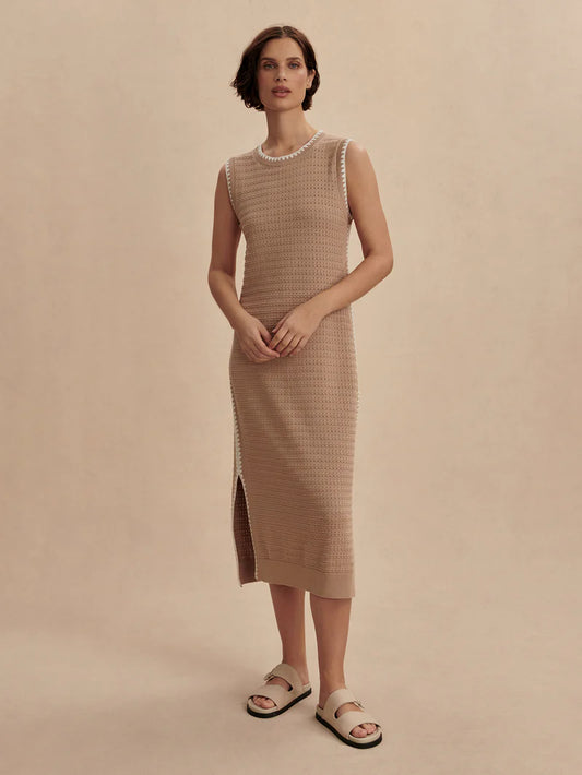 Dwight Tank Dress | Lt Taupe