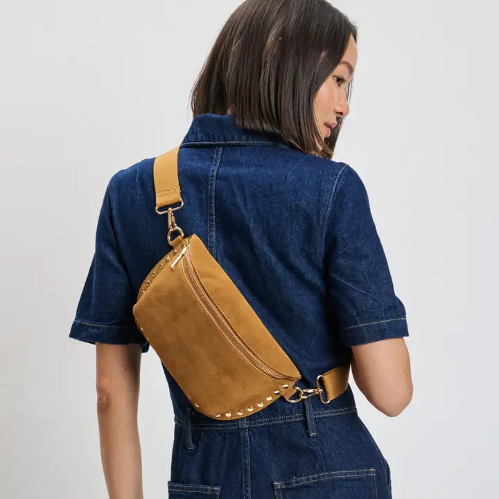Gizelle Suede Belt Bag