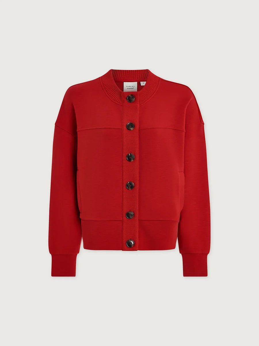 Olwen Button Front Sweat