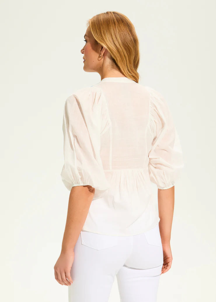 Embellished Appliqué Blouse