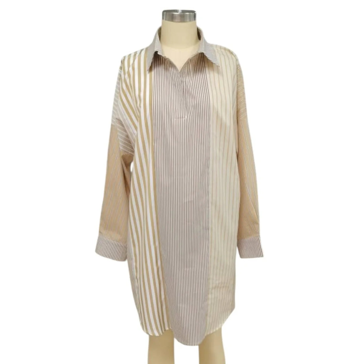 Preppy Patchwork Dress