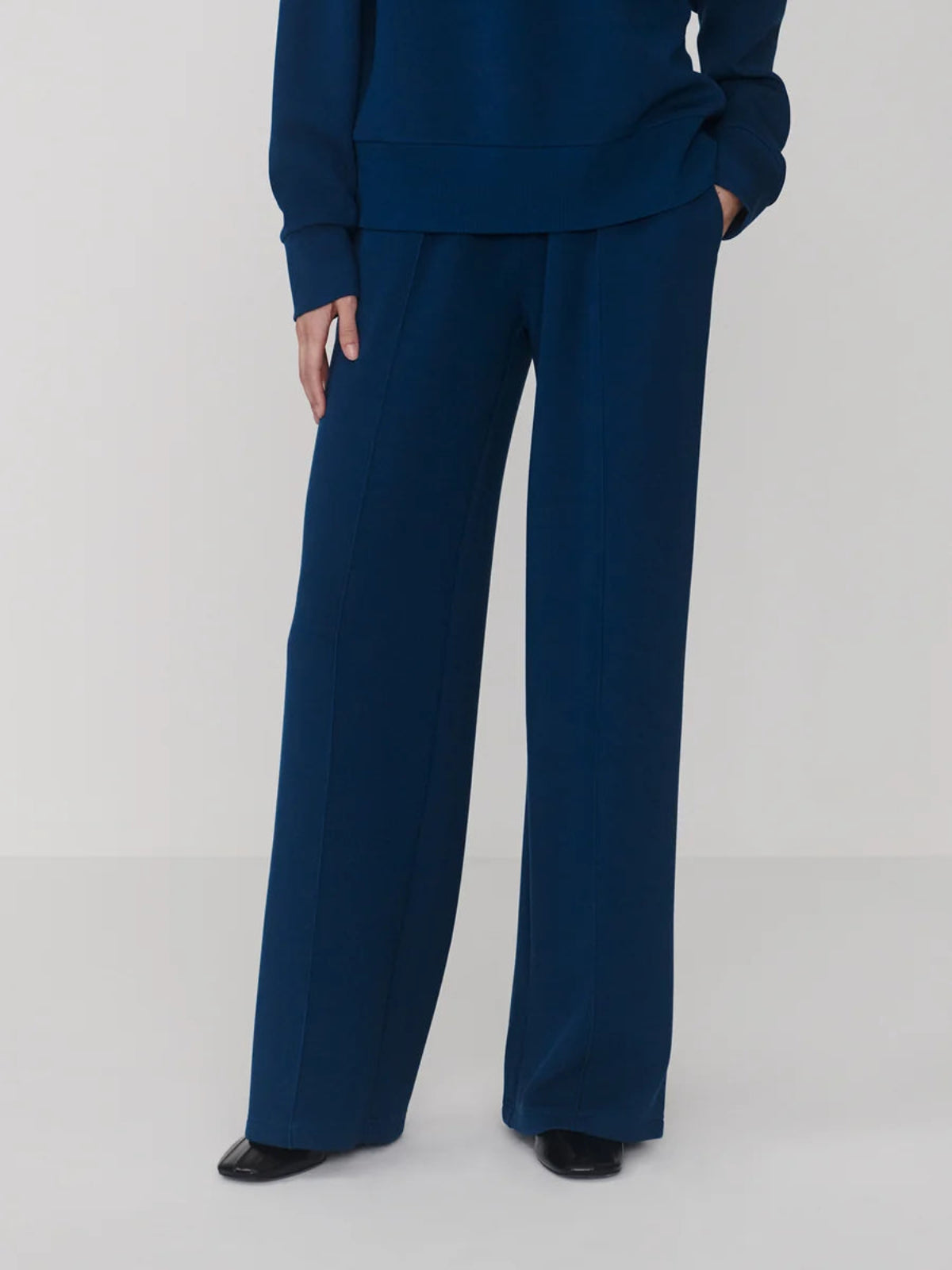 The Wide Leg Pant | Sea Blue