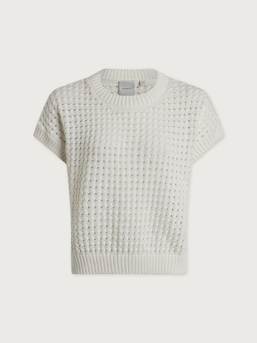 Denny Knit Top | Snow White