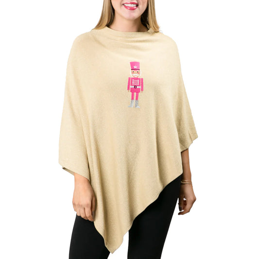 Holly Poncho | Nutcracker