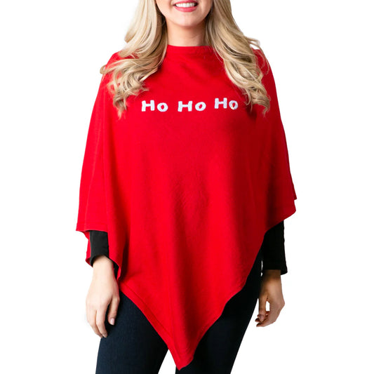 Holly Poncho | Ho Ho Ho