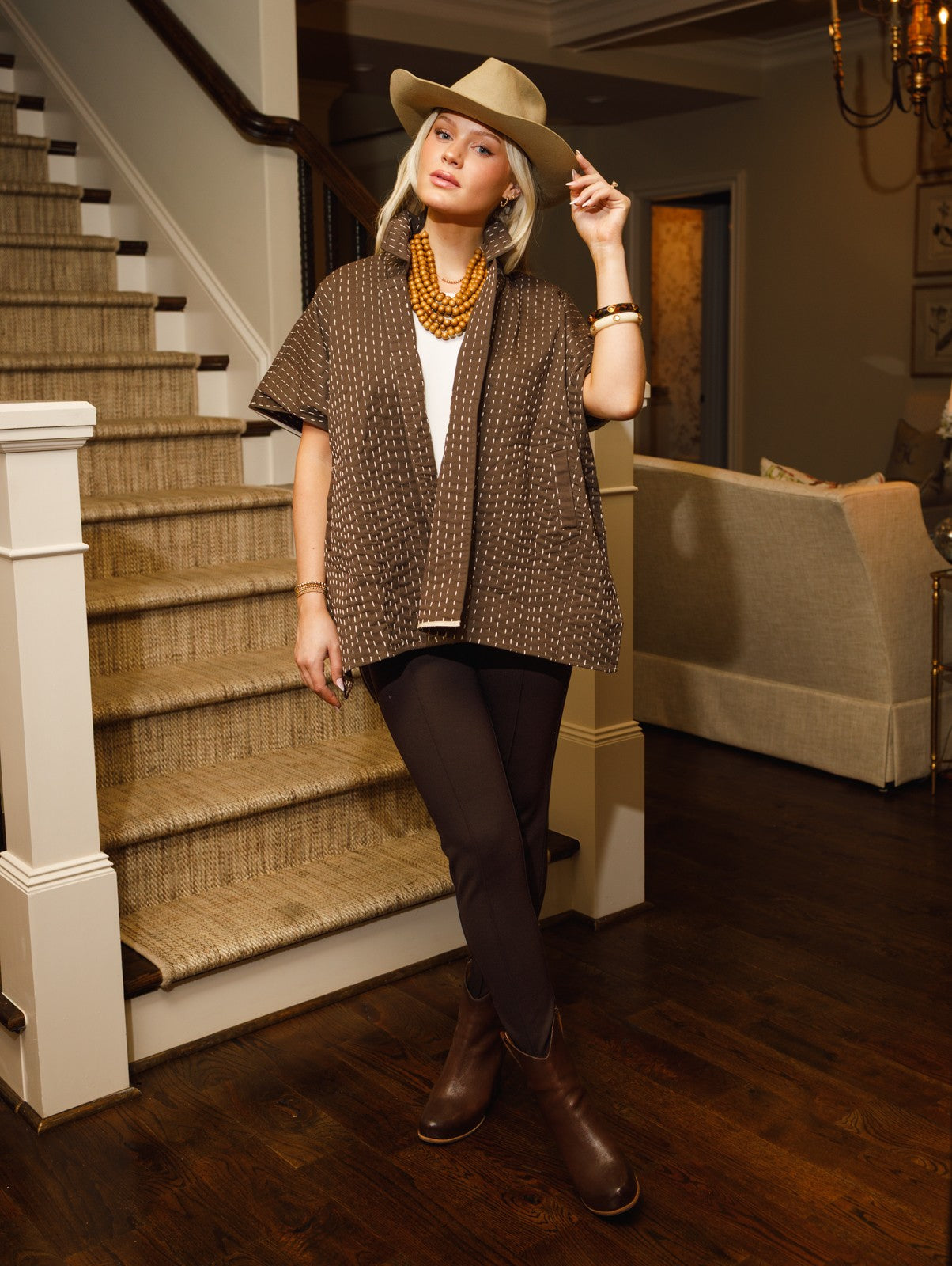 Sela Jacket | Chocolate