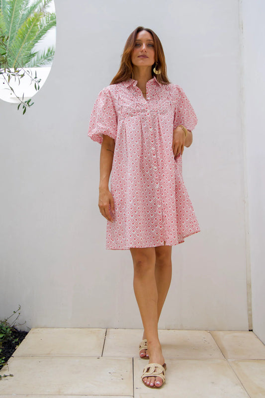Lizzie Dress | Peach Blossom