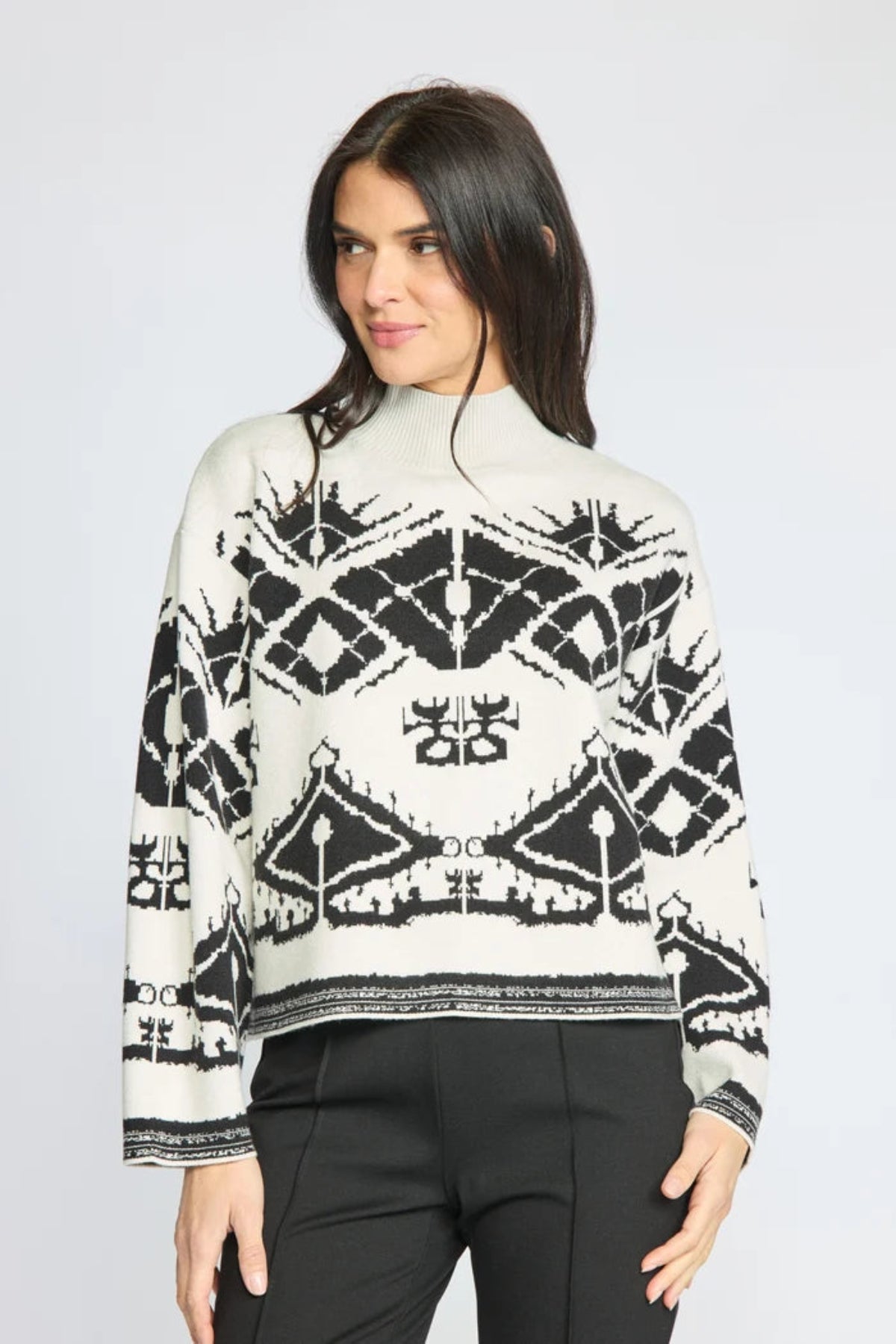 Graphic Fairisle Pullover