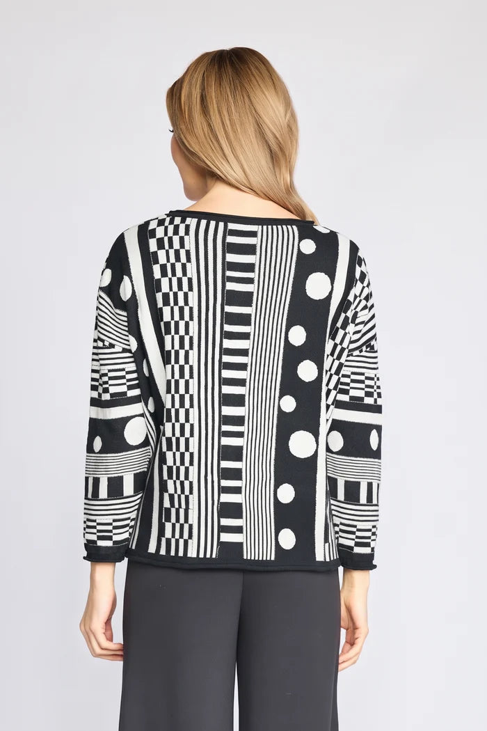 Modernist Mix Sweater