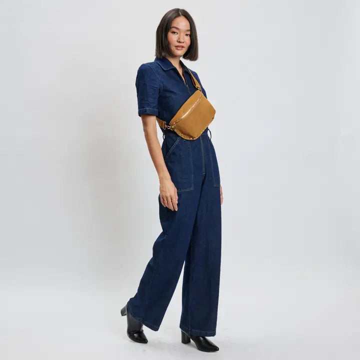 Gizelle Suede Belt Bag