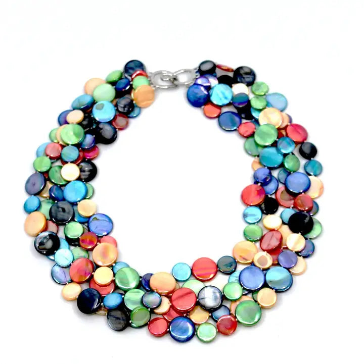 5 Strand Necklace | Beach Escape