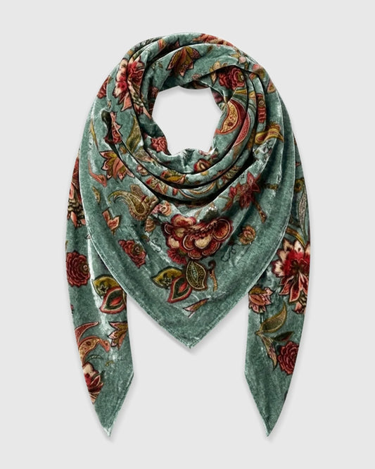 Mango Velvet Scarf