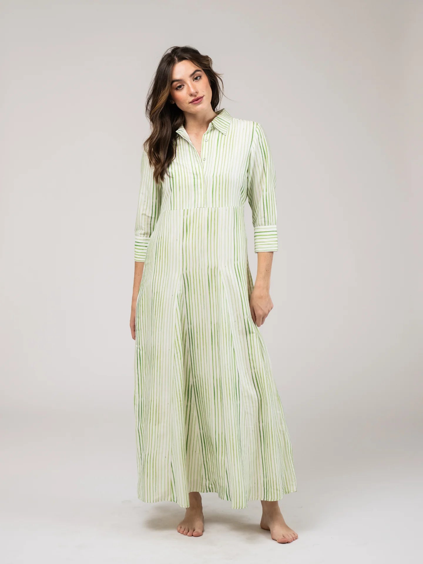 Alexa Dress | English Stripe