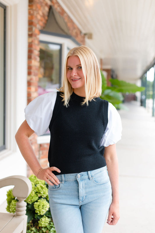 Pullover Sweater | Black