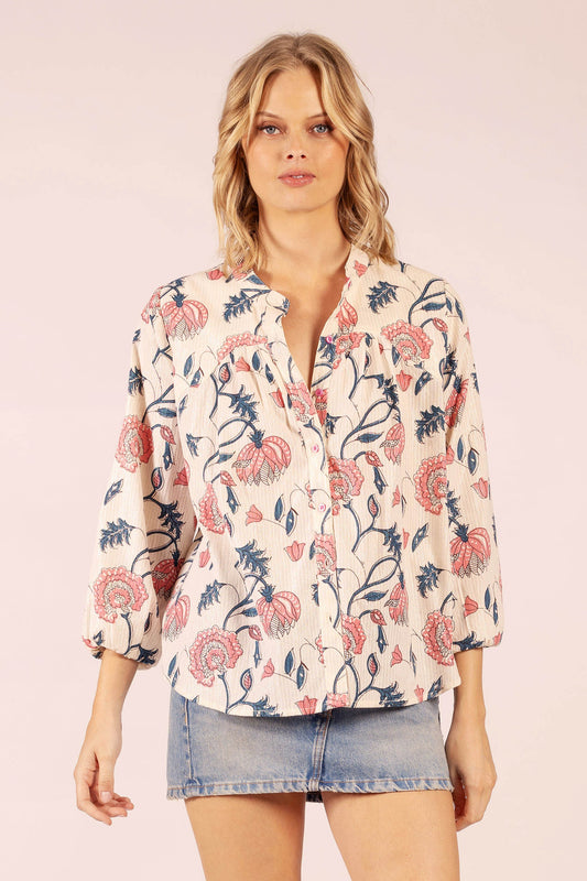 Texas Shirt | Pink Blue