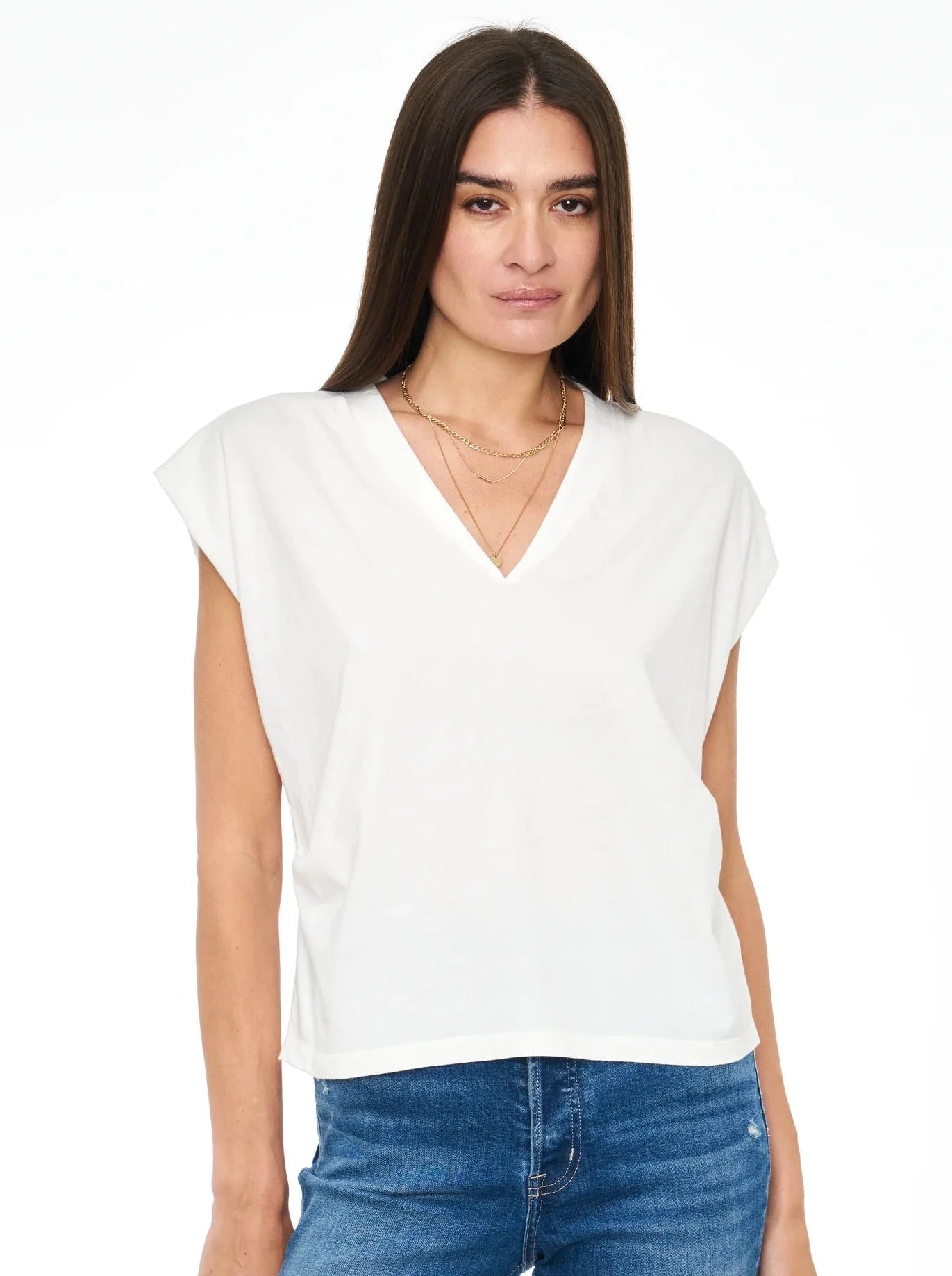 Carson V Neck Muscle Tee