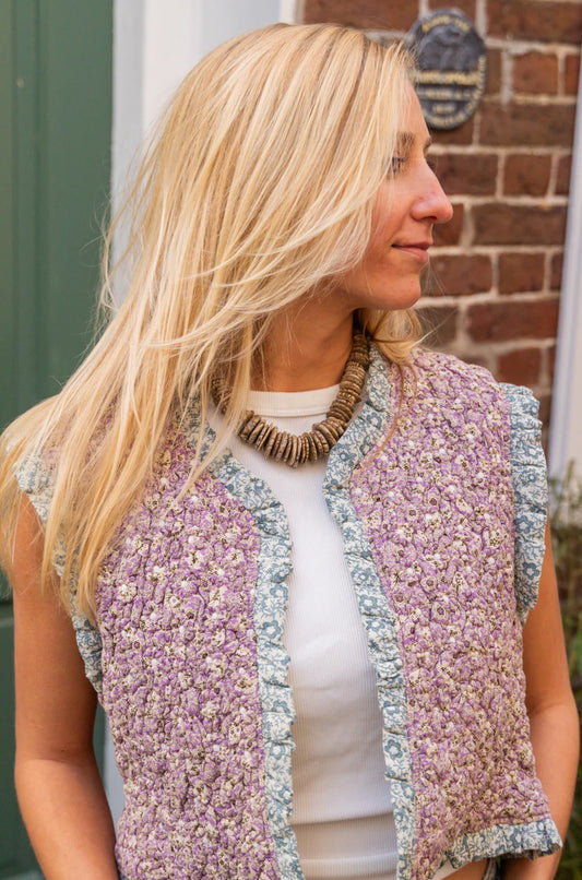 Brown Howlite Necklace