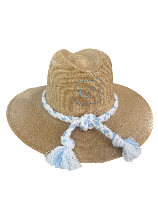 UNC Natural Palm Hat