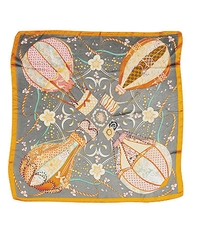 Hot Air Balloon Bandana | Silver