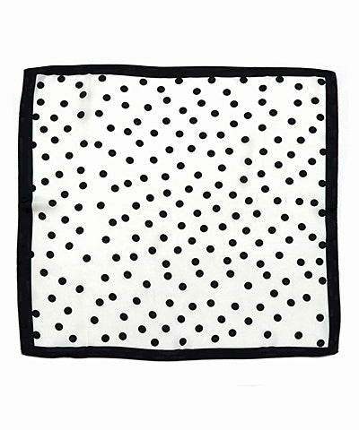 Polka Dot Print Scarf