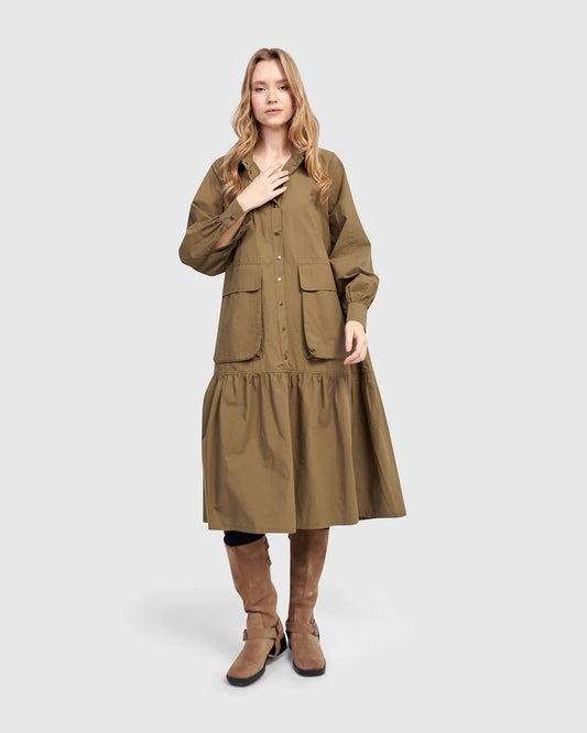 Urban Cotton Shirtdress