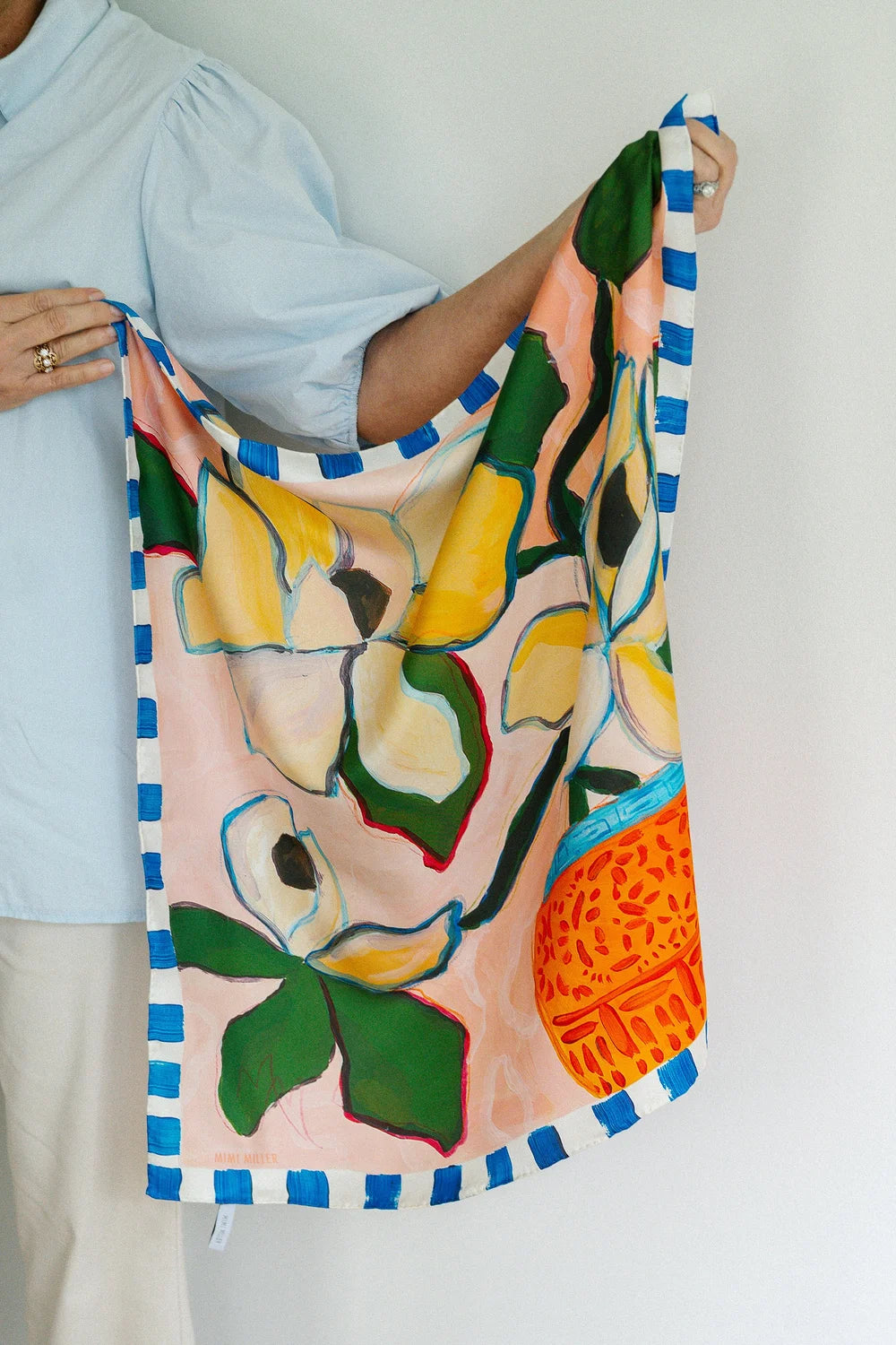 Multi Magnolia Scarf