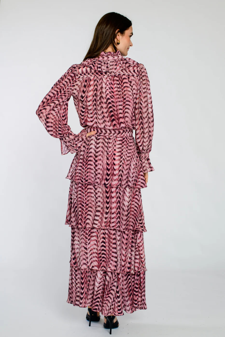 Farrow Top | Abstract Zig Zag