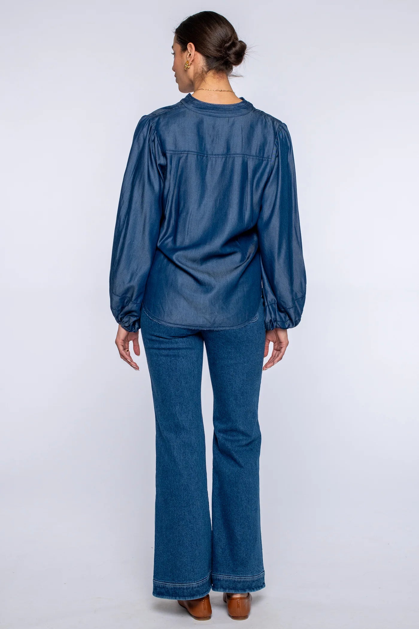 Katie Top | Chambray