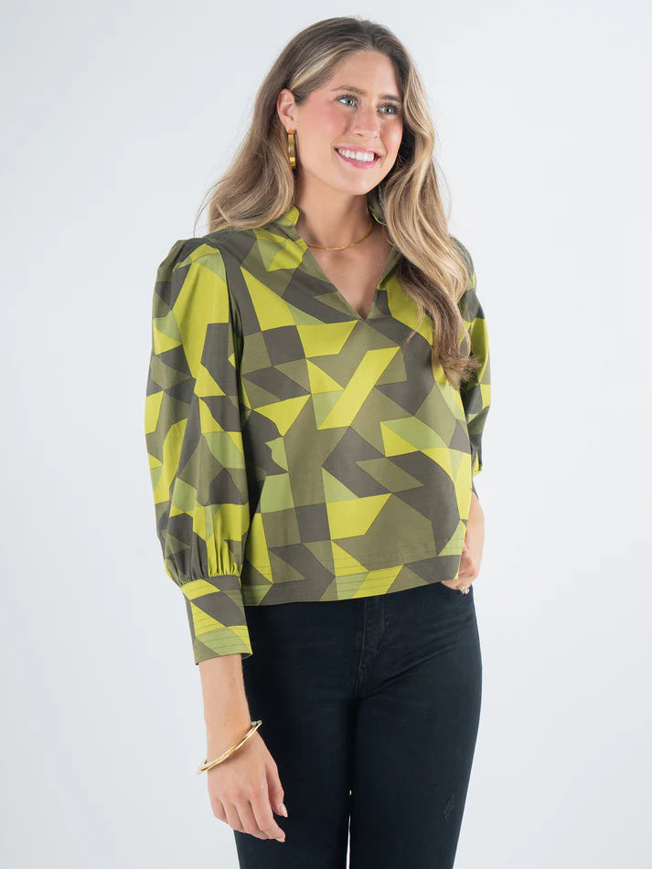 Hampton Top | Olive Prism