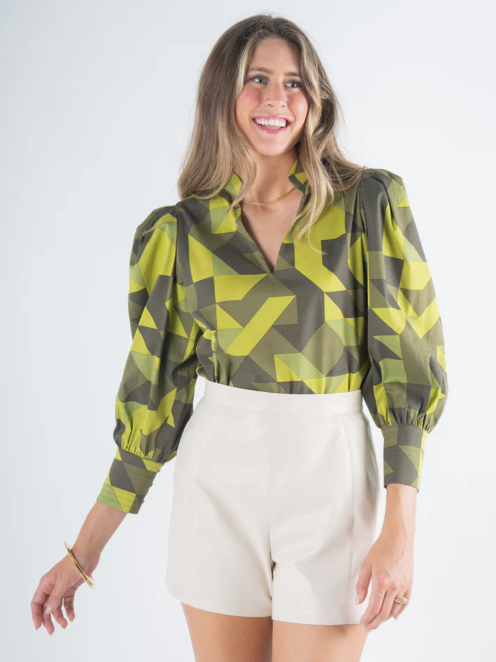 Hampton Top | Olive Prism