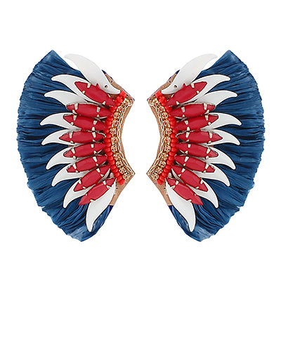 Patriotic Wing Earring