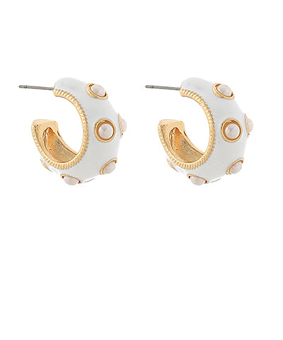 Coated Hoops | White