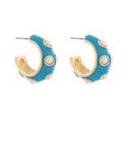 Coated Hoops | Turq