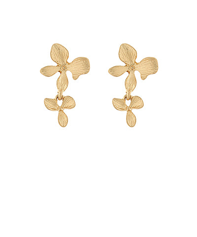 Flower Linked Earring