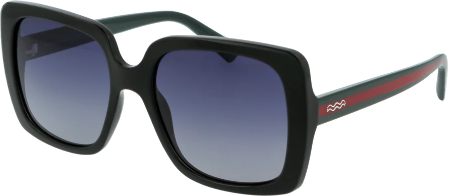 Sanur Square Sunglasses | Black