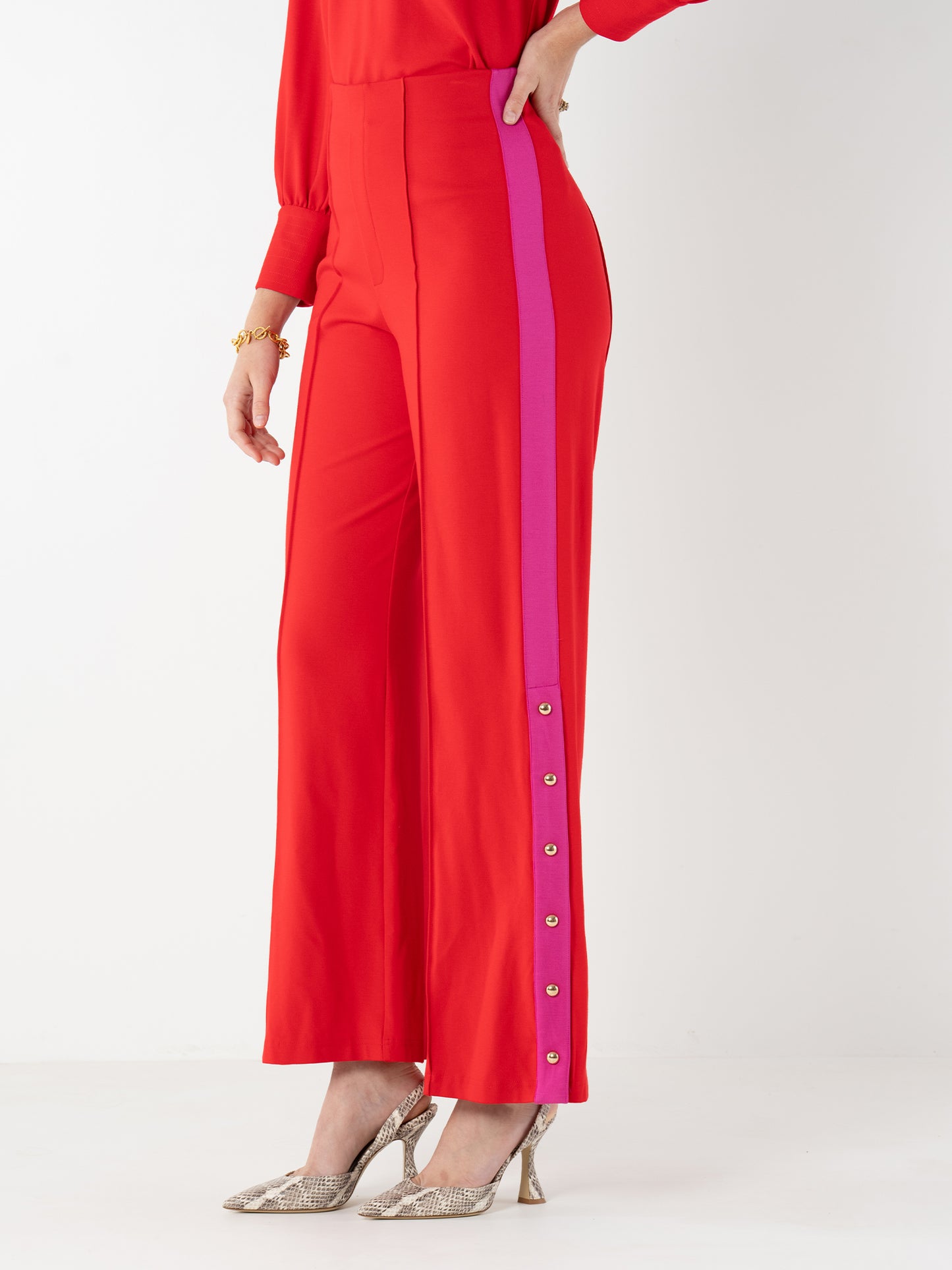 Paisley Pant | Red