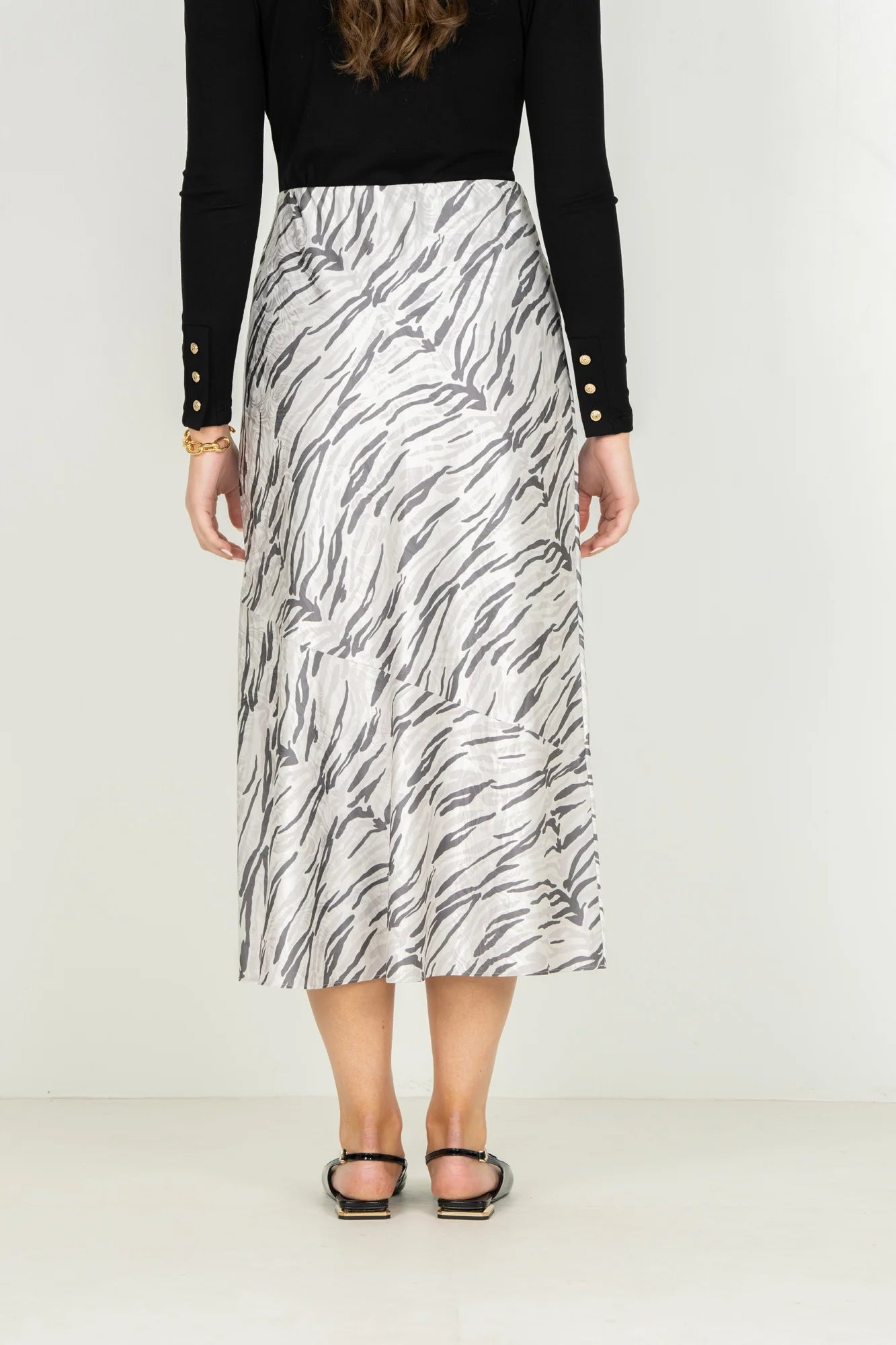 Bias Midi Skirt