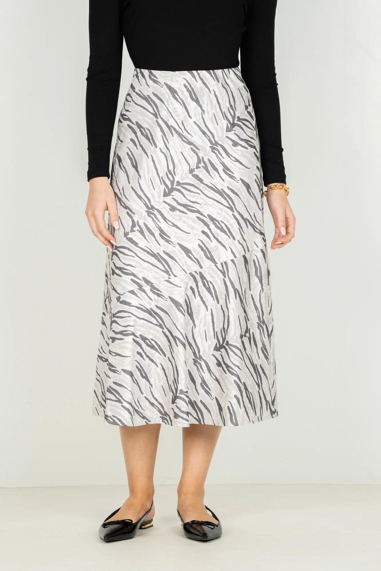 Bias Midi Skirt