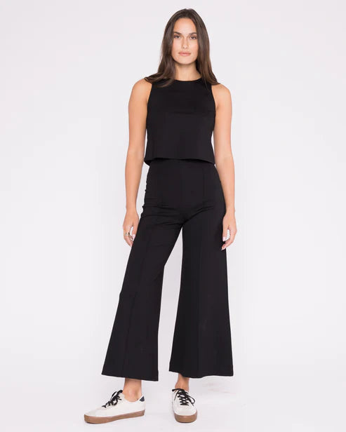 Ponte Knit Tank | Blk