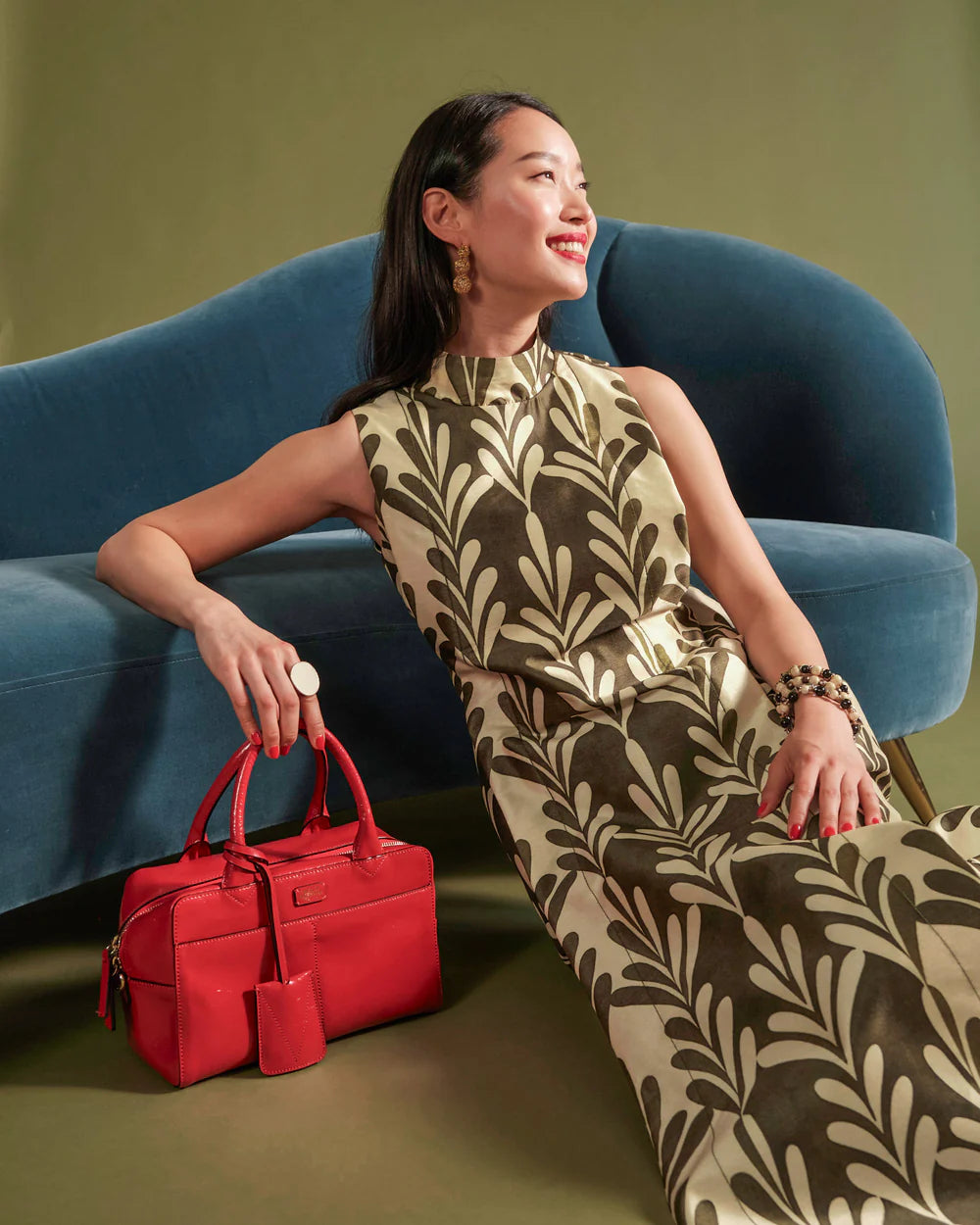 Carlyle Maxi Dress | Royal Palm