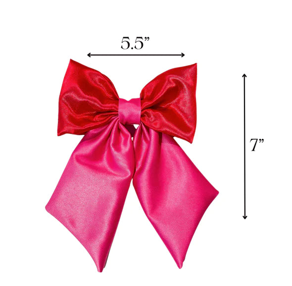 Red & Pink Bow