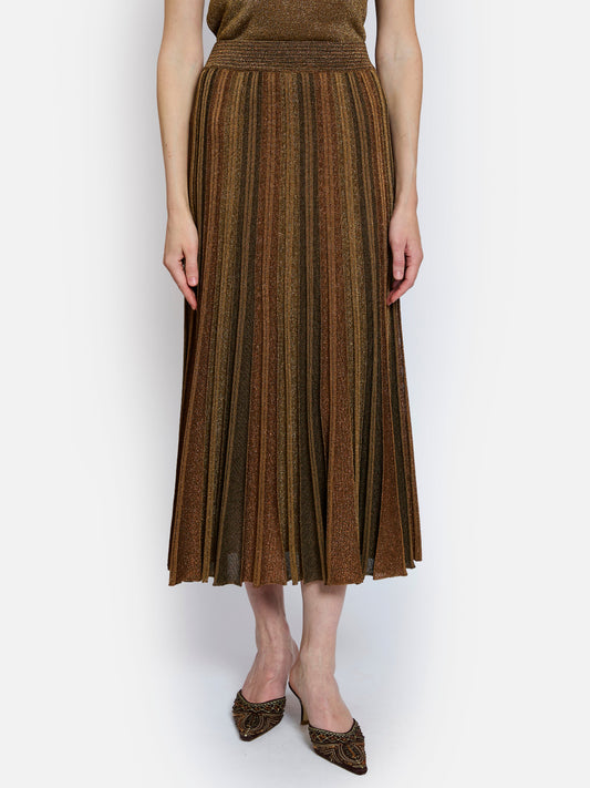 Gala Pleated Skirt | Mordore